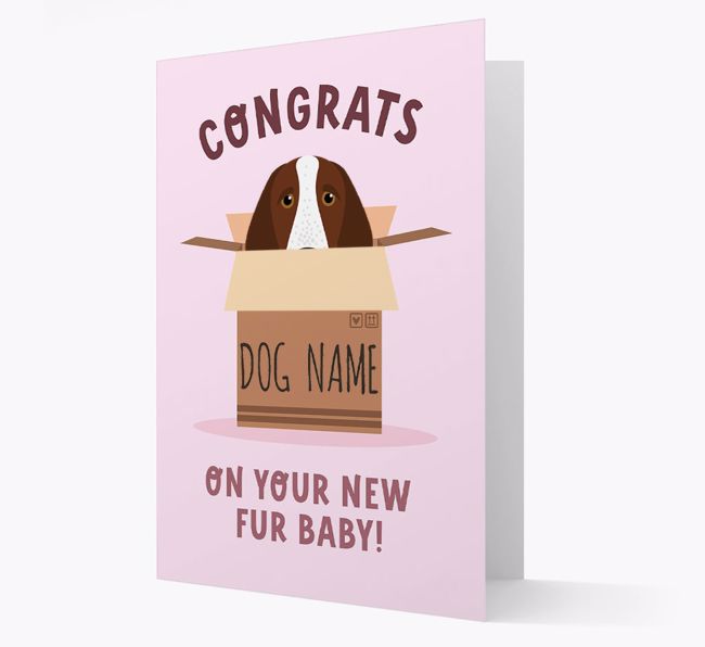 Congrats On Your New Fur Baby: Personalised {breedFullName} Card